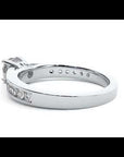 Inel De Logodnă Solitaire Éclat Divin din Aur 14k cu Moissanite de 1.09 ct