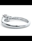 Inel De Logodnă Caresse de Mer cu Moissanite de 0.69 ct