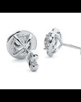 Cercei Delicați Aurora Cu Diamante Naturale de 0.99 ct