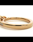 Inel De Logodnă Rivière d'Or cu Diamante Naturale de 0.40 ct