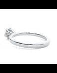 Inel De Logodnă Provence Pavé cu Diamante Create în Laborator de 0.53 ct