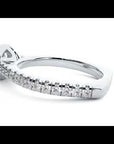 Inel de Logodnă din Aur 14k cu Diamante Naturale Brilliant Halo Pavé de 1.30 ct
