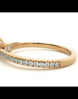 Inel De Logodnă Arya Solitaire din Aur 14k cu Moissanite de 0.80 ct