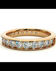 Verighetă din Aur 14k cu Diamante Naturale Eternity de 1.12 ct