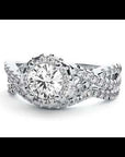 Inel de Logodnă Imperial din Aur 14k cu Diamante Naturale de 1.04