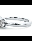 Inel de Logodnă Cu Trei Diamante Naturale de 1.39 ct