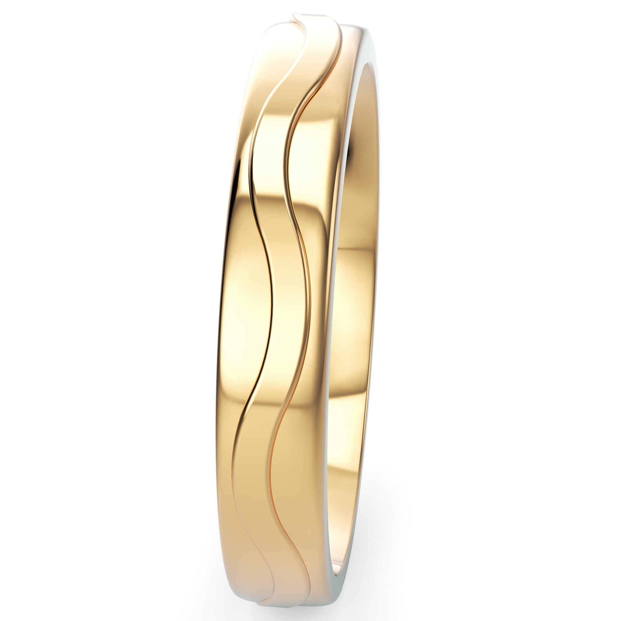 Verighetă Castelo din Aur 14k Divine pentru Bărbați din 14k Aur Galben - Castelo.ro