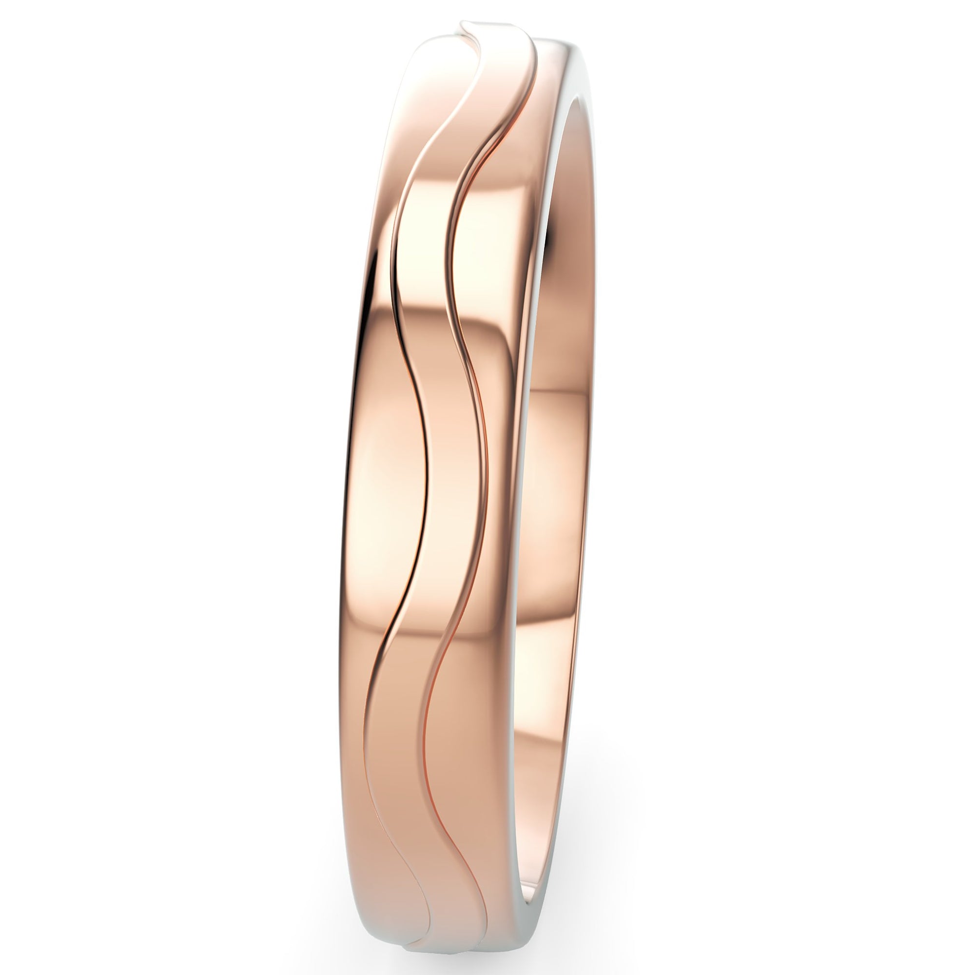 Verighetă Castelo din Aur 14k Divine pentru Femei din 14k Aur Roz - Castelo.ro
