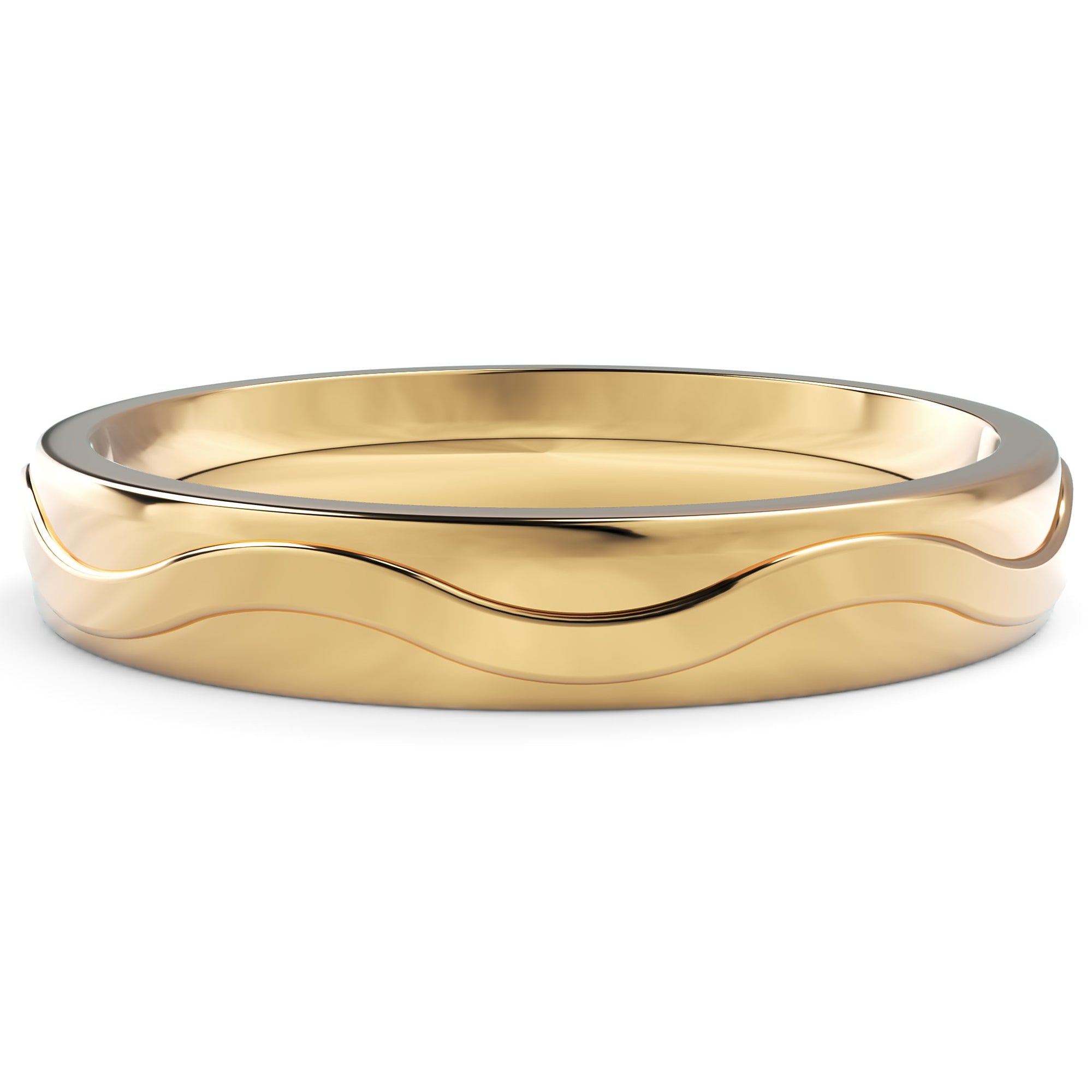 Verighetă Castelo din Aur 14k Divine pentru Femei din 14k Aur Galben - Castelo.ro