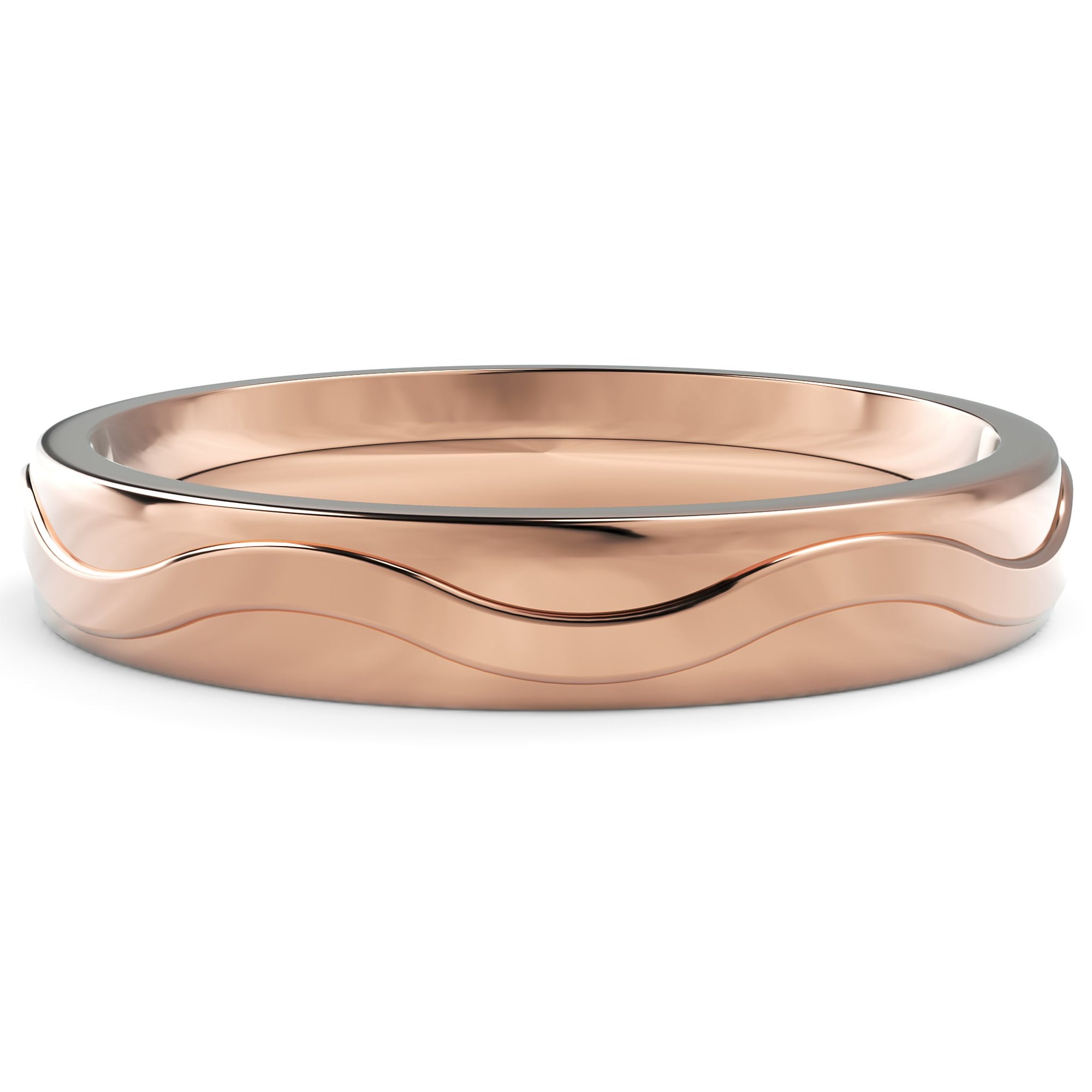 Verighetă Castelo din Aur 14k Divine pentru Femei din 14k Aur Roz - Castelo.ro