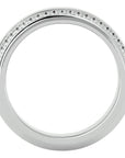 Verighetă cu Bandă De Diamante Create în Laborator de 0.53 ct din Platina - Castelo.ro
