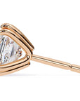 Cercei Stud Lumiere din Aur 14k cu Diamante Create în Laborator Tăietură Princess de 3 ct din 14K Aur Roz - Castelo.ro