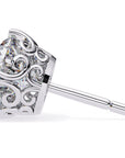 Cercei Stud La Reina cu Moissanite Tăietură Briliant de 2.5 ct din - Castelo.ro
