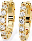 Cercei Voyage cu Diamante Create în Laborator de 0.36 ct din 18K Aur Galben - Castelo.ro