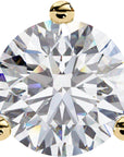 Cercei Stud din Aur 14k Cu Diamante Naturale Tăietură Briliant de 2.5 ct din - Castelo.ro