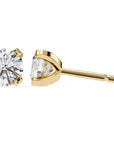 Cercei Stud L'Arte din Aur 14k cu Diamante Naturale Tăietură Briliant de 2.5 ct din 14K Aur Galben - Castelo.ro