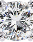 Cercei Stud Monaco cu Moissanite Tăietură Cushion Square de 2.2 ct din - Castelo.ro