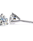 Cercei Stud din Aur 14k Cu Diamante Naturale Tăietură Briliant de 2.5 ct din - Castelo.ro