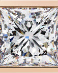 Cercei Stud Ravenna Princess din Aur 14k cu Moissanite de 1.77 ct