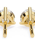 Cercei Stud din Aur 14k Cu Diamante Naturale Tăietură Briliant de 2.5 ct din - Castelo.ro