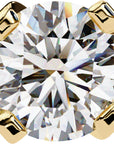 Cercei Stud L'Arte din Aur 14k cu Diamante Naturale Tăietură Briliant de 2.5 ct din 14K Aur Galben - Castelo.ro