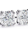 Cercei Stud Monaco cu Moissanite Tăietură Cushion Square de 2.2 ct din - Castelo.ro