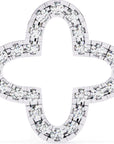 Cercei Star Stud din Aur 14k cu Moissanite Tăietură Briliant de 0.24 ct din 14K Aur Alb - Castelo.ro