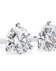 Cercei Stud din Aur 14k Cu Diamante Naturale Tăietură Briliant de 2.5 ct din - Castelo.ro