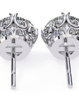 Cercei Stud La Reina cu Moissanite Tăietură Briliant de 2.5 ct din - Castelo.ro