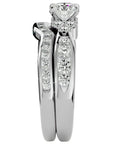 Inel Charme de l'Orient cu Diamante Create în Laborator Pavé de 1.53 ct din Platina - Castelo.ro