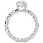 Inel de Logodnă cu Diamante Create în Laborator Tăietură Rotund Brilliant de 1.78 ct din Platina - Castelo.ro