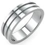 Verighetă Castelo Exquis din Aur 18k pentru Femei din Platina - Castelo.ro