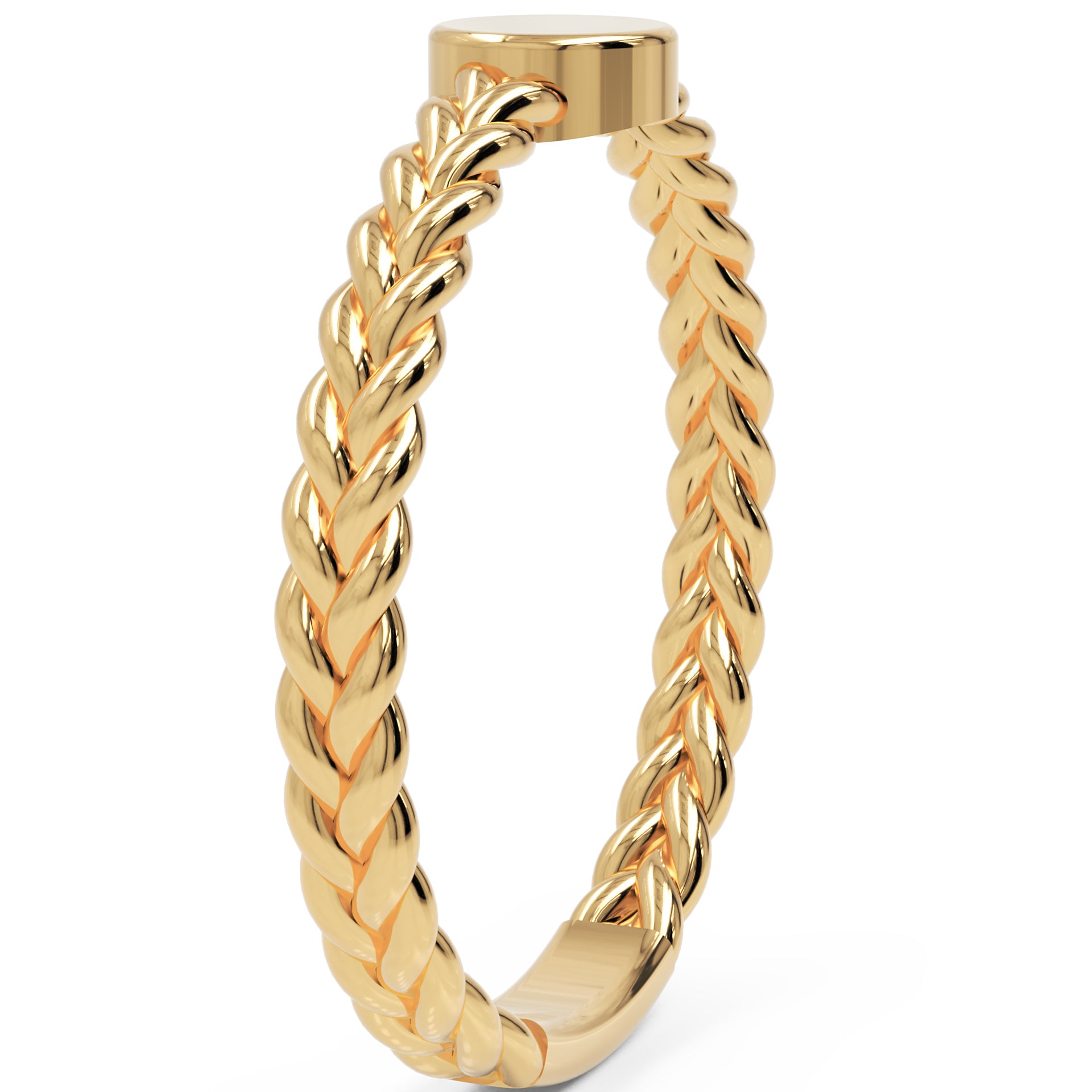 Inel Éloise Minimalist din Aur 14k din 14k Aur Galben - Castelo.ro