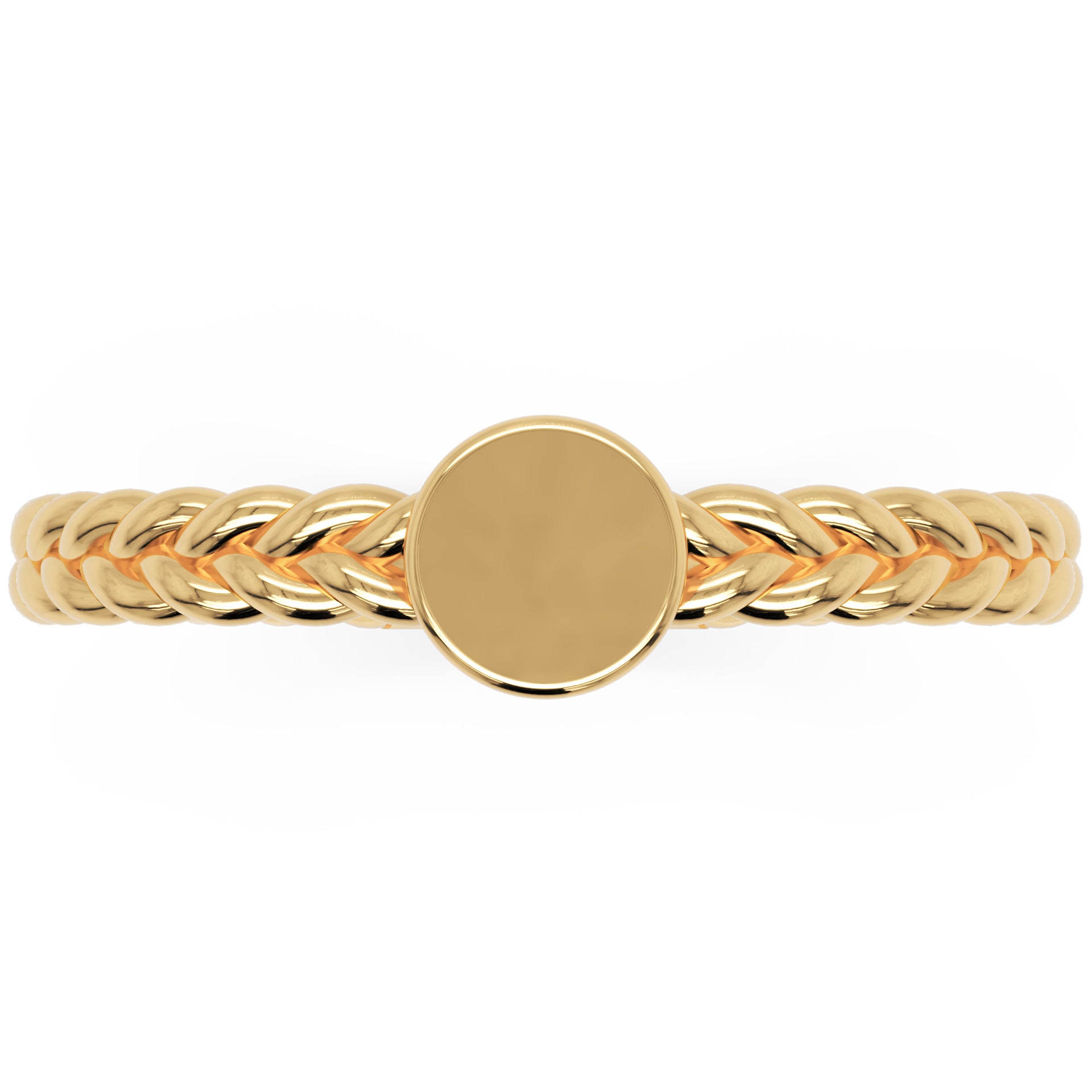 Inel Éloise Minimalist din Aur 14k din 14k Aur Galben - Castelo.ro