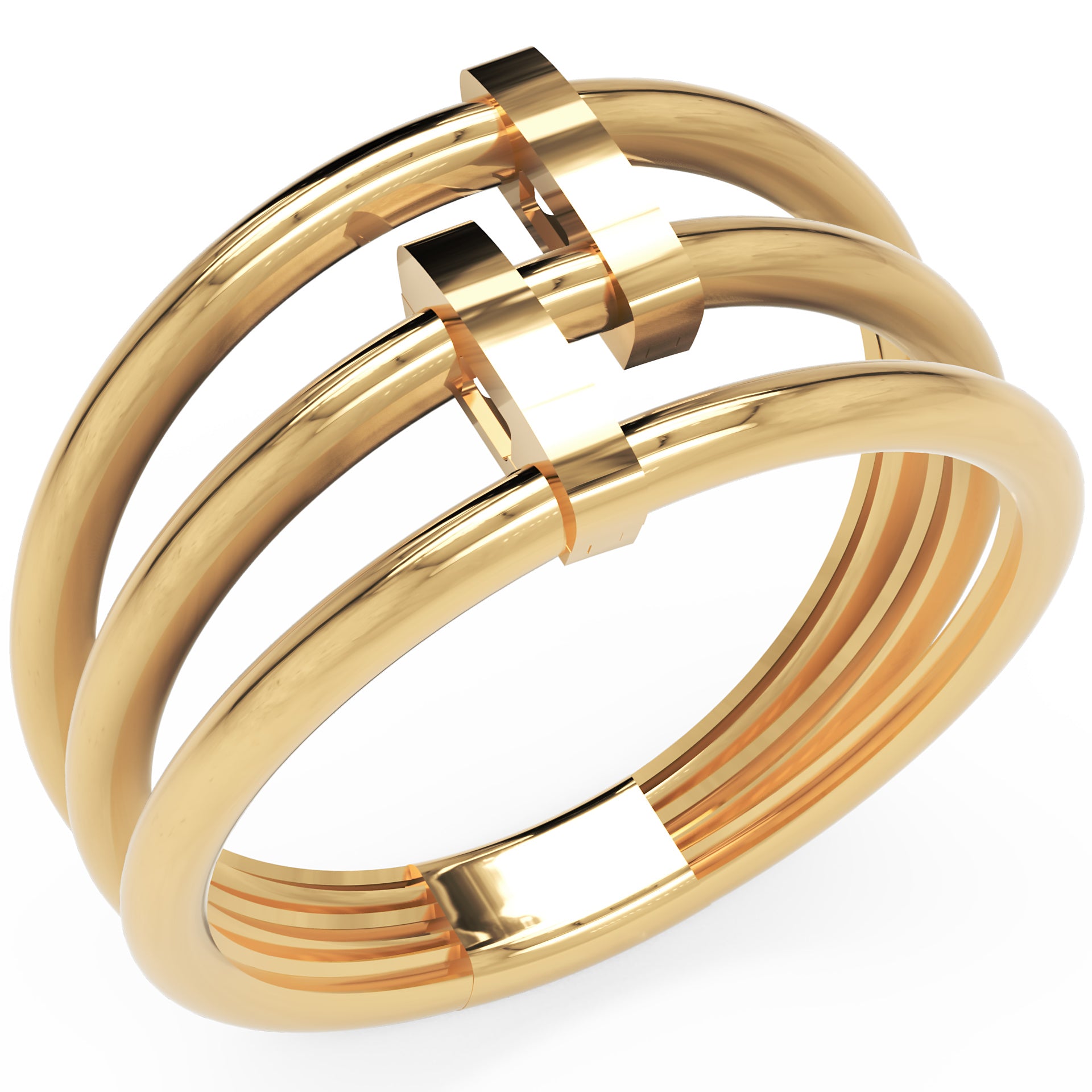 Inel Célestine Minimalist din Aur 14k din 14k Aur Galben - Castelo.ro