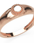 Inel Rosalie Minimalist din Aur 14k