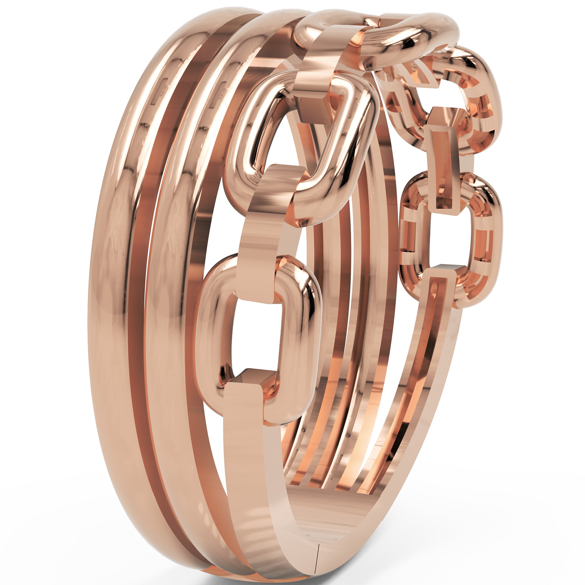 Inel Céleste Tressé Minimalist din Aur 14k din - Castelo.ro