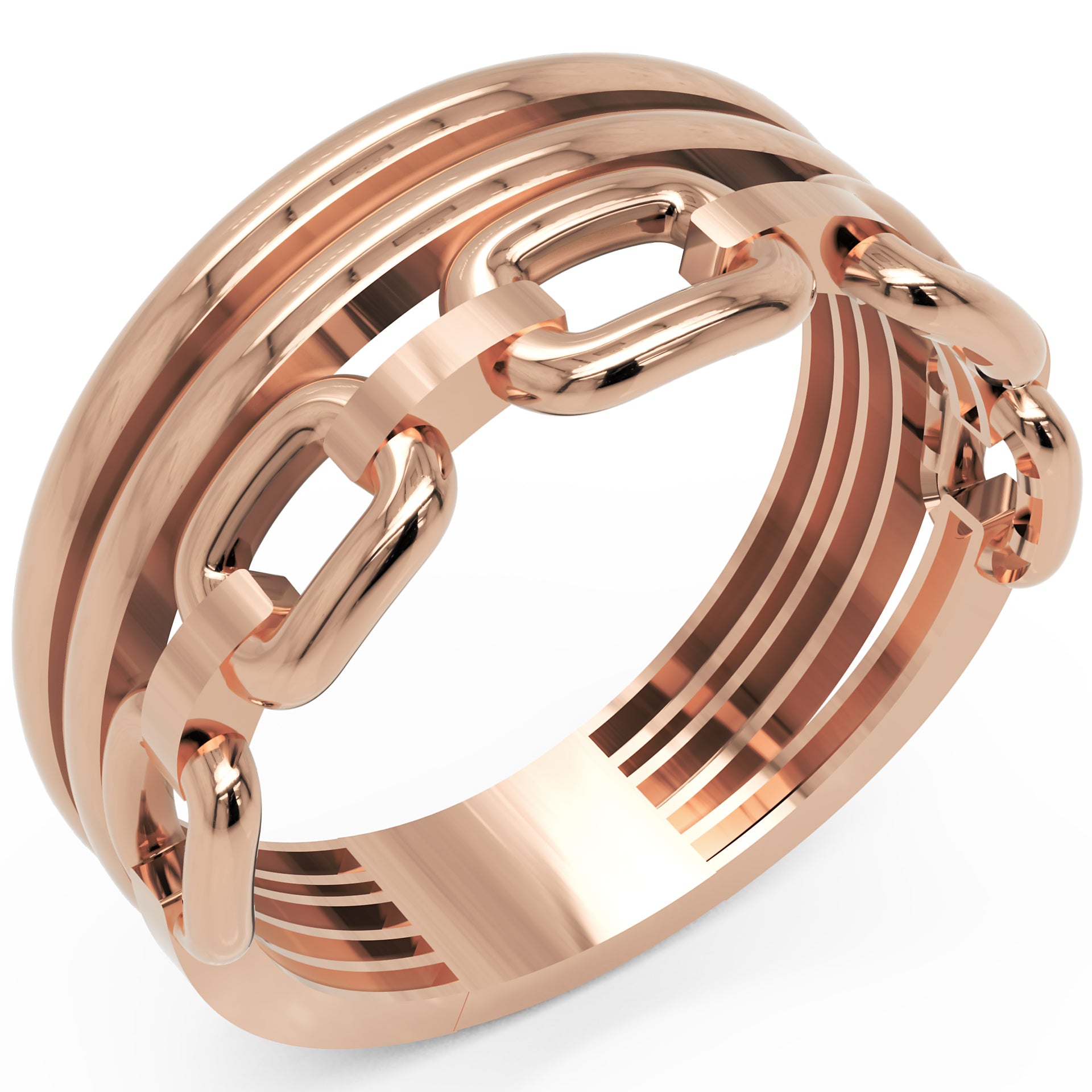 Inel Céleste Tressé Minimalist din Aur 14k din - Castelo.ro