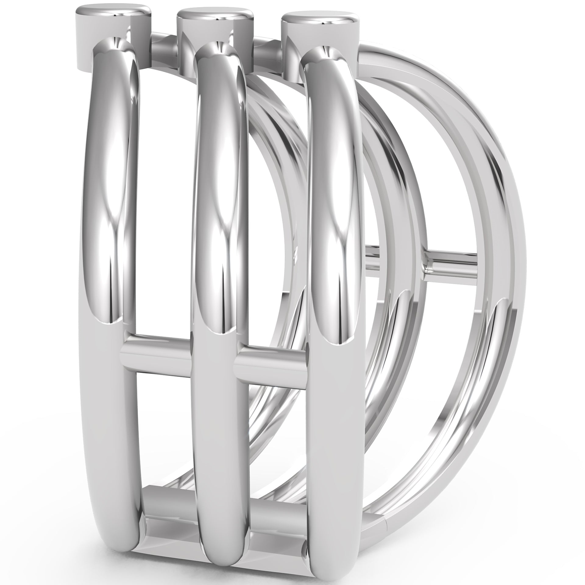 Inel Aurelia Chevron Minimalist din Aur 18k