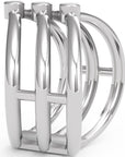 Inel Aurelia Chevron Minimalist din Aur 18k