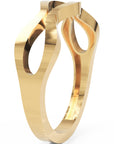 Inel Valmont Minimalist din Aur 14k