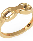 Inel Beaumont Minimalist din Aur 14k