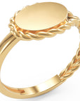 Inel Éloise Minimalist din Aur 14k