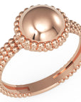 Inel Clémence Minimalist din Aur 14k