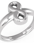Inel L’Infini Minimalist din Aur 14k