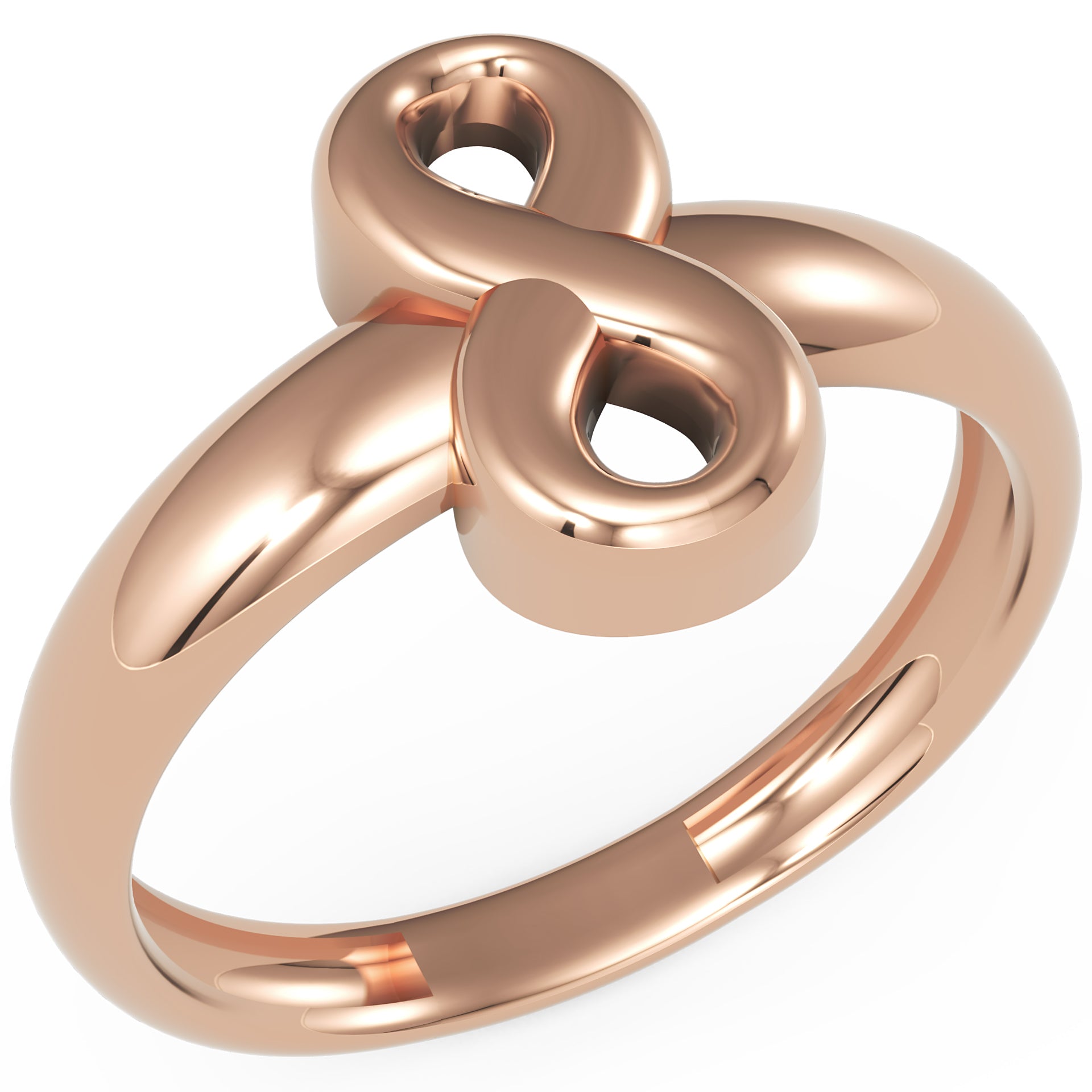 Inel L’Infini Minimalist din Aur 14k