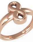 Inel L’Infini Minimalist din Aur 14k