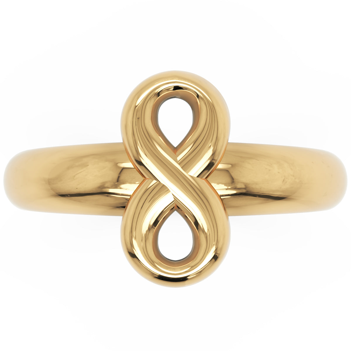 Inel L’Infini Minimalist din Aur 14k