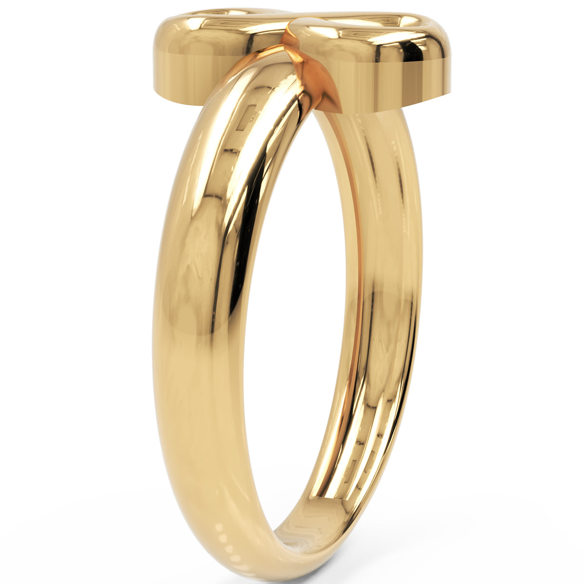 Inel L’Infini Minimalist din Aur 14k