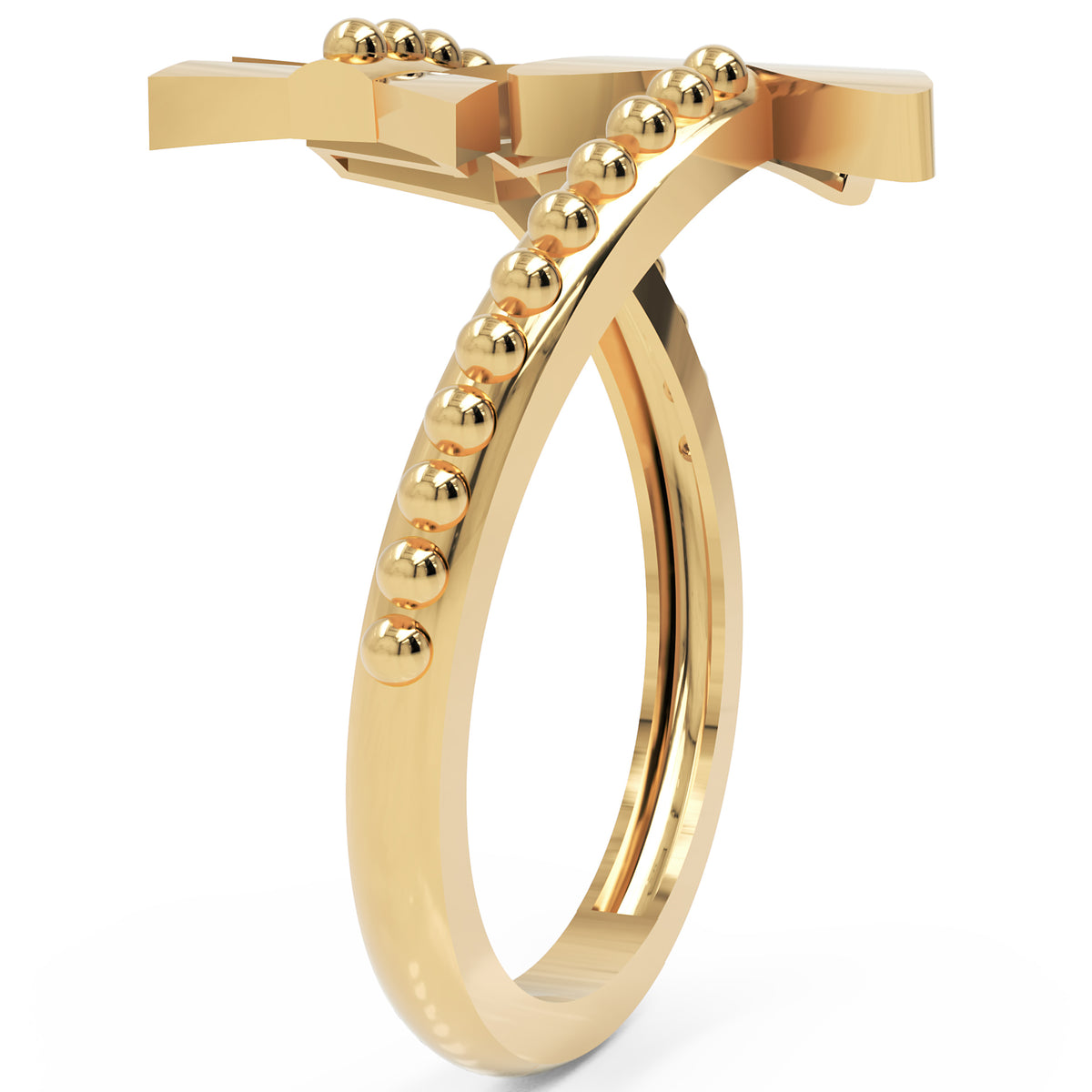 Inel Élise Minimalist din Aur 14k